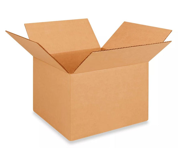 25-Pack Corrugated Boxes (10" x 10" x 7" ECT29)