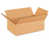 25-Pack Corrugated Boxes (10" x 6-1/4" x 3-3/4" ECT23)