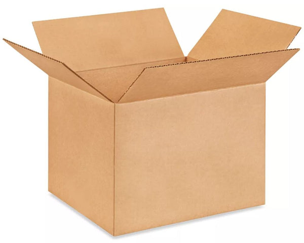 25-Pack Corrugated Boxes (12" x 10" x 9" ECT32)