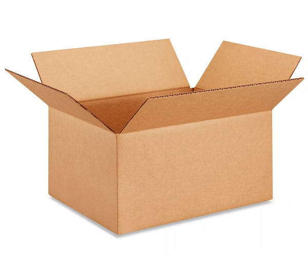 25-Pack Corrugated Boxes (12" x 9" x 6" ECT29)