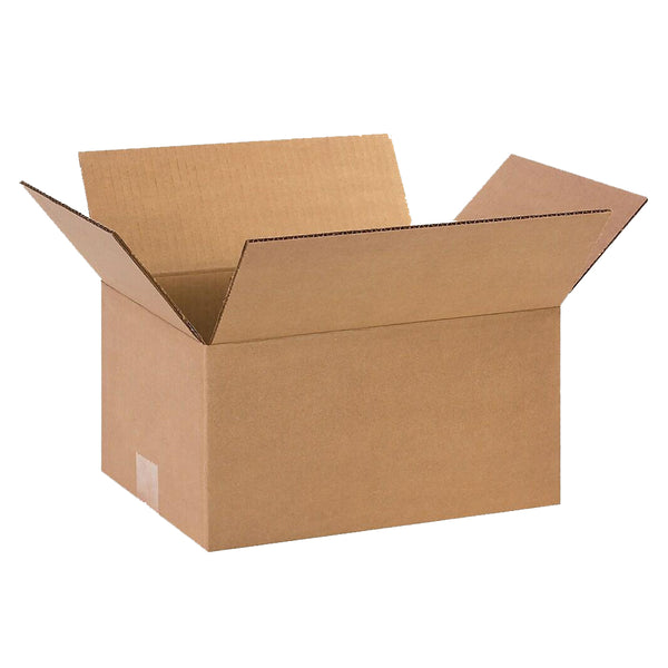 25-Pack Corrugated Boxes (12" x 9" x 9" ECT32)