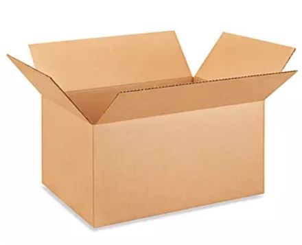 25-Pack Corrugated Boxes (18" x 12" x 9" ECT32)