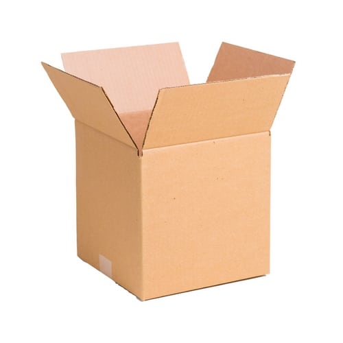 25-Pack Corrugated Boxes (6" x 6" x 6" ECT29)