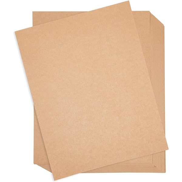 Kraft Paper Sheets 8 1/2" x 11" DD40 1000 sheets/pack (only available for in branch pickup)