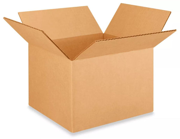 25-Pack Corrugated Boxes (8" x 8" x 6" ECT32)