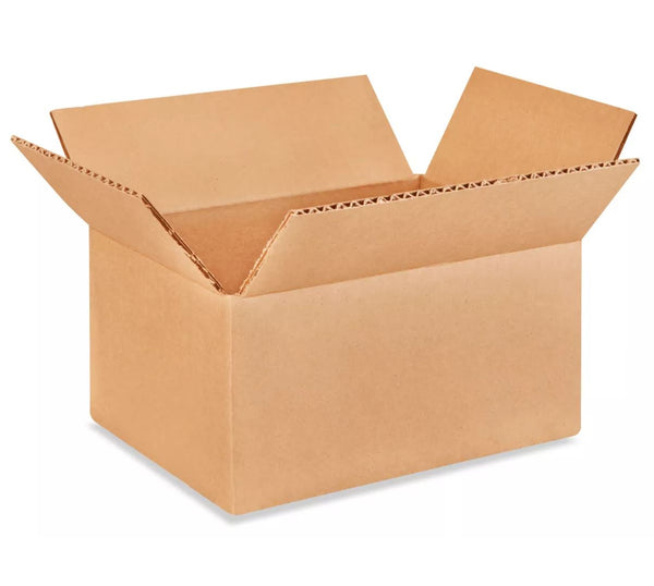 25-Pack Corrugated Boxes (9" x 6-7/8" x 4-1/2" ECT23)