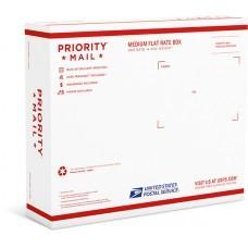 Priority Mail Medium Flat Rate Boxes, 25/pack – Stamps.com Supplies Store